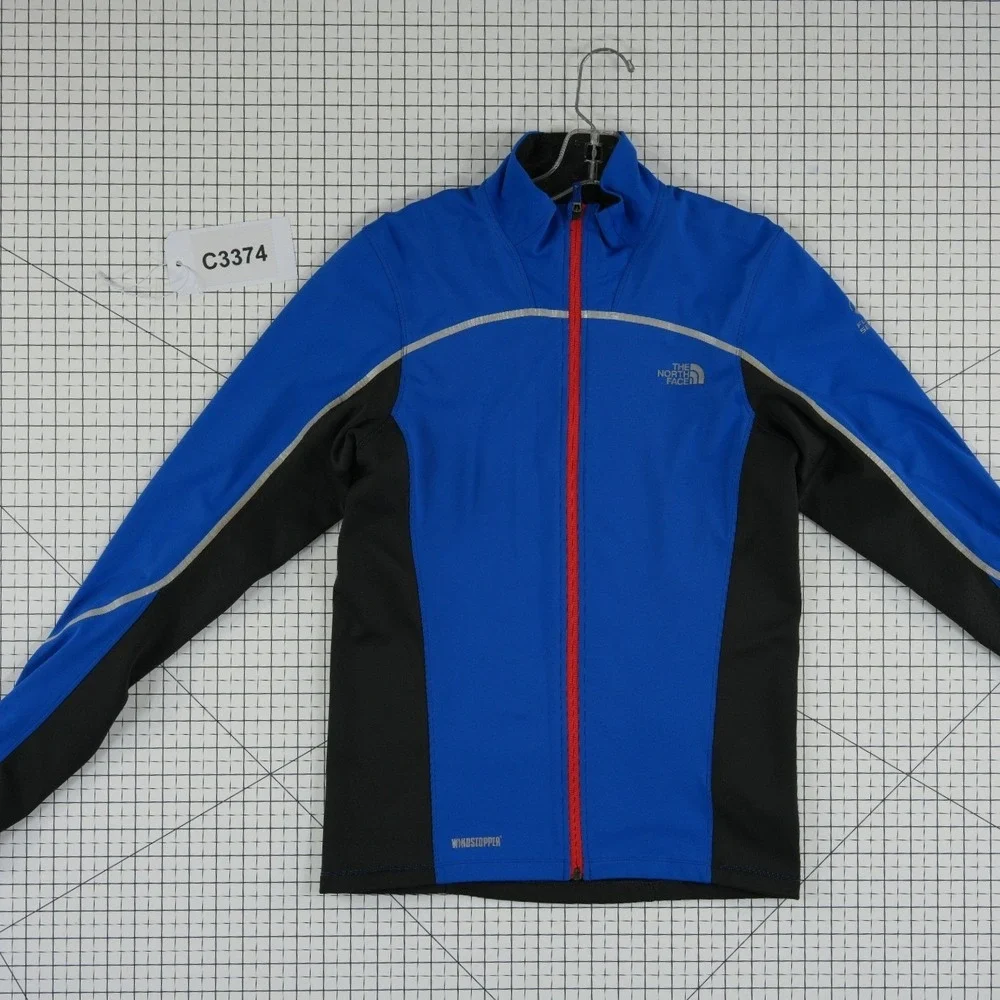 The North Face Flight Series Jacket Mens Size Small Blue Windstopper ‎ Coat Zip